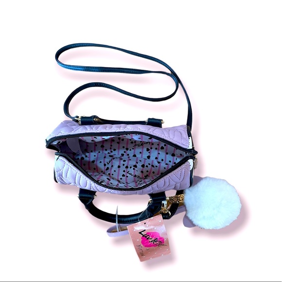 Betsy Johnson mini barrel NEW Luv Betsey - Picture 2 of 2